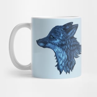 Blue Fox Mug